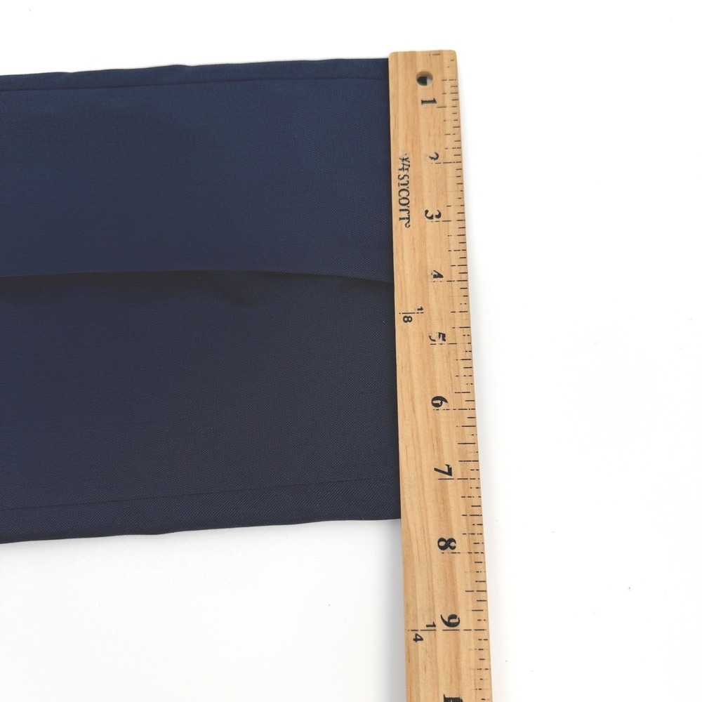Alfani Dress Pants Mens 36x34 Blue Slim Fit Flat Front Eco-Friendly Modern NEW - Picture 10 of 11